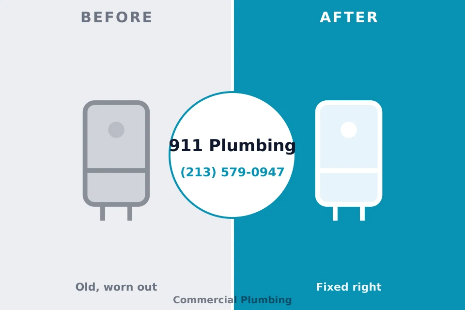 Before and after: plumbing repair Cliffwood Beach, NJ
